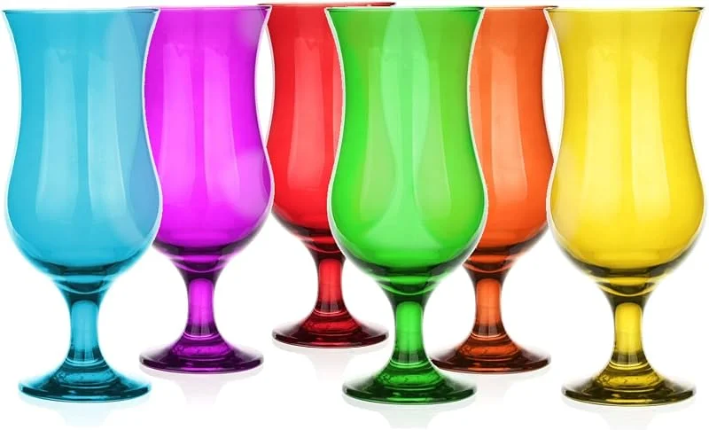 Visita la tienda de Glasmark KROSNO 1992 Glasmark Krosno Set De 6 Copas De Cóctel 420Ml Copa De Cóctel Ginebra Vino Agua De Color — Vino y mesa festiva