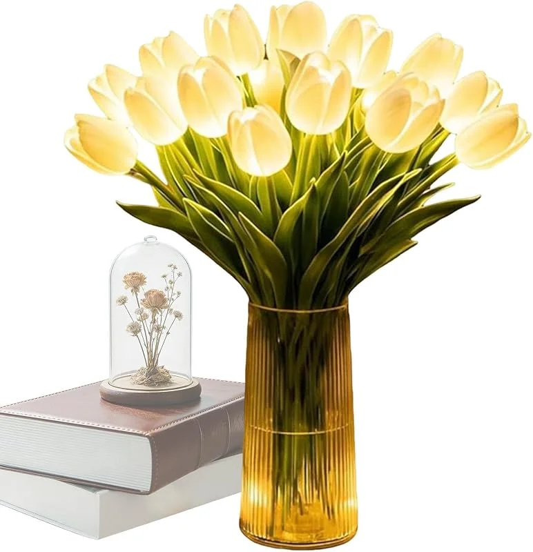 Generic Lámpara de mesa romántica decoración decorativa floral — Cena a la luz de velas