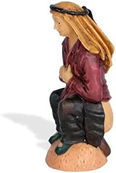 Mundigangas FIGURA CAGANER RESINA — Decoracion Navidad