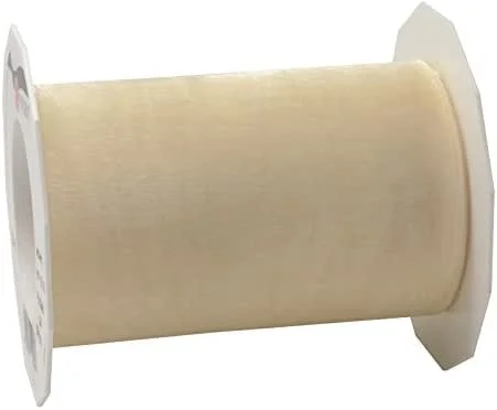 Visita la tienda de PRÄSENT C.E. PATTBERG SHEER Cinta regalo de organza crema, 25 m cinta decorativa para envolver regalos, 112 mm de ancho, cinta para decoración y manualidades versátiles y creativas — Envoltorio regalo