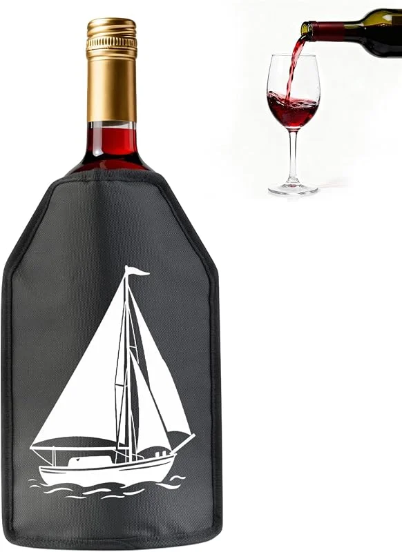 Visita la tienda de HI FINE CARE Funda Enfriadora De Vino, Enfriador De Botellas De Vino, Funda Enfriadora De Vino Para Botellas, Mantiene Las Bebidas, El Vino Y El Champán Fríos Durante Horas — Vino y mesa festiva
