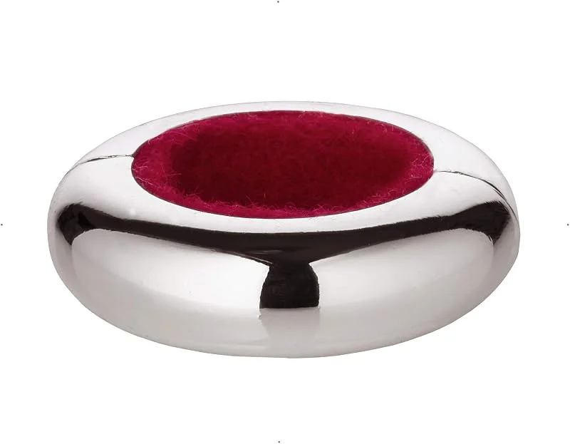 Visita la tienda de EDZARD EDZARD Anillo antigoteo Magnetum (Ø 5 cm), plateado — Vino y mesa festiva