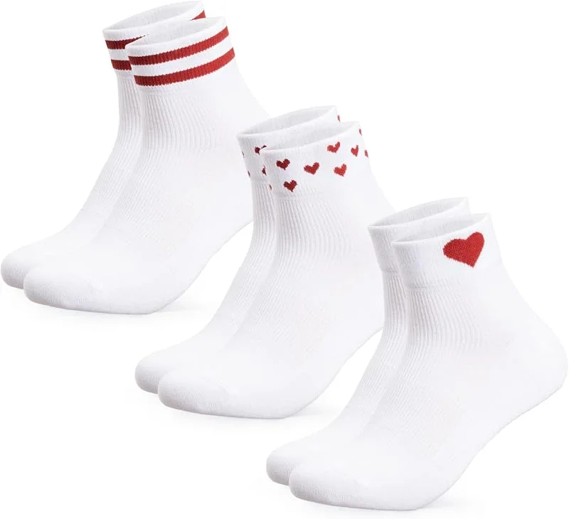 Visita la tienda de Occulto Occulto Calcetines Tobilleros Motivo para Mujer 3 Pares (modelo: Gianna) — Ropa Navidad