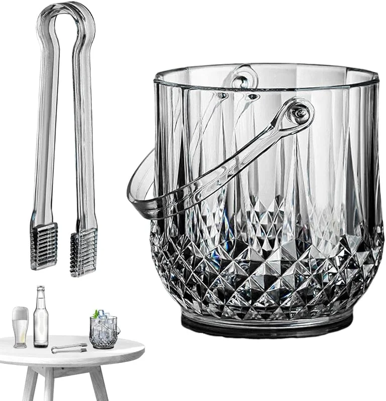 Générique Acrylic Ice Bucket, Champagne Ice Bucket, Beer Bottle Bucket, Large Ice Bucket, Cocktail Champagne Tub, Home Ice Bucket, Commercial Ice Bucket, Large Capacity Bucket, Champagne Bucket, Champagne — Vino y mesa festiva