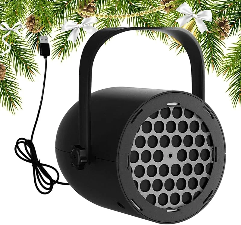 Generic Proyector de luces de Navidad para interiores, 16 patrones, enchufar y usar — Luces Navidad