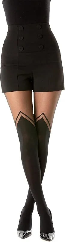 Visita la tienda de Gi&Gi Gi&Gi Medias 40-80 denier con refuerzo de algodón para mujer con efecto mimbre, para piernas en primer plano siempre protagonistas de los looks de tendencia. Fabricado en Italia N.1624 — Ropa Navidad