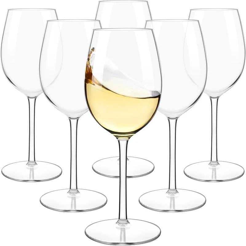 Visita la tienda de HAHASHOW HAHASHOW Irrompibles Copas de Vino Tinto de Plástico Tritan 530 ml Set de 6 — Vino y mesa festiva